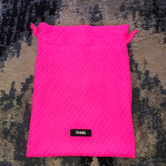 triangl swimwear Handbags - Pink Swimsuit bag.
